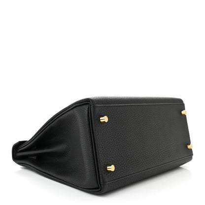 Hermes Togo Kelly Retourne 28 Black 4 of 12