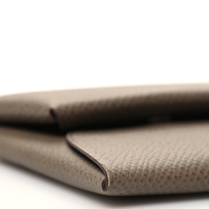 Hermes Epsom Bastia Coin Purse Etoupe 9 of 10