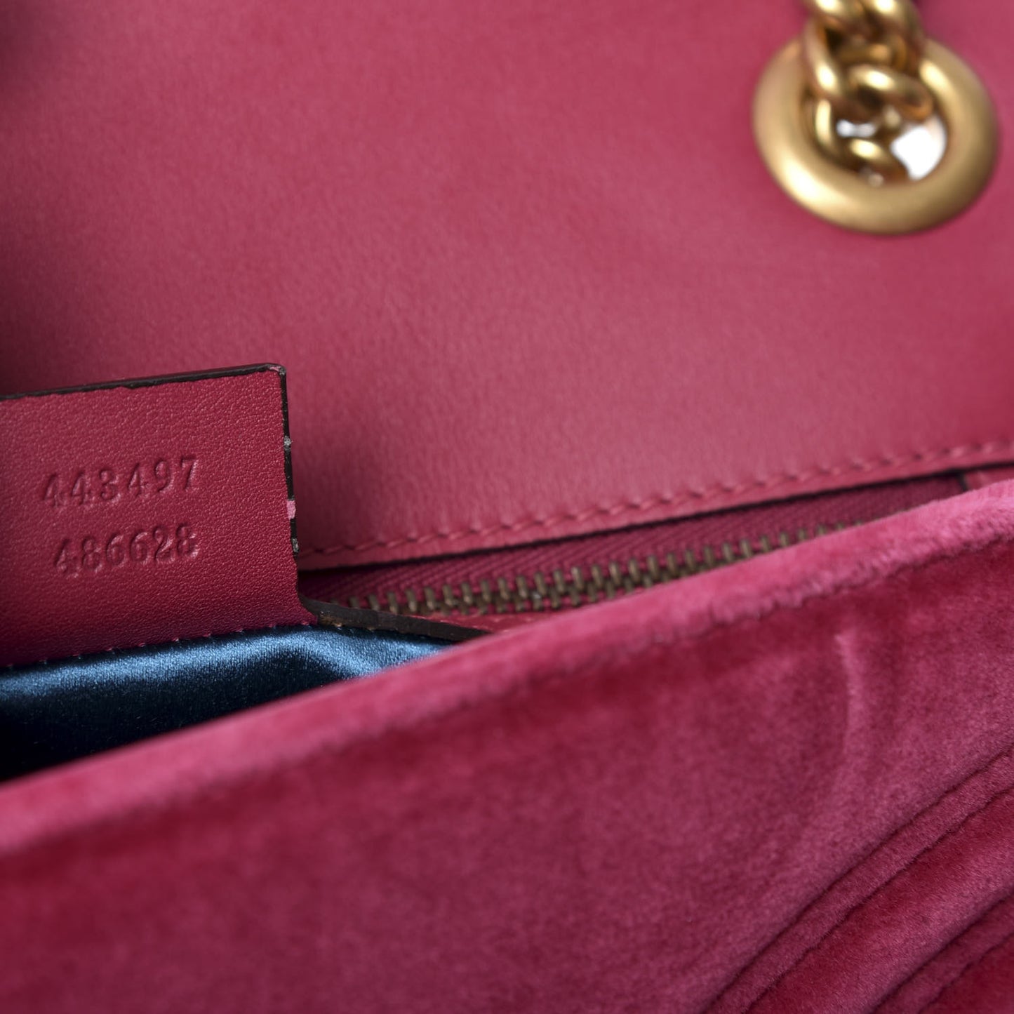 Velvet Matelasse Small GG Marmont Shoulder Bag Light Raspberry Rose