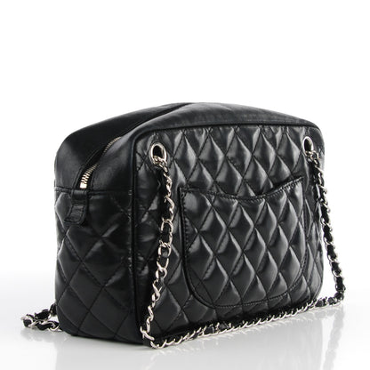 Chanel Lambskin Quilted Medium Camera Case Black 3 of 7