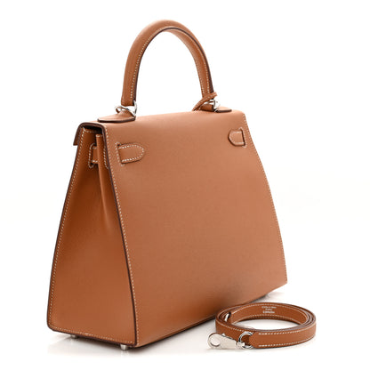 Hermes Epsom Kelly Sellier 28 Gold 3 of 10
