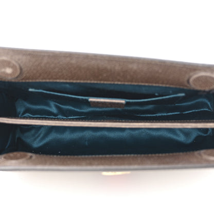 Gucci GG Supreme Monogram Web Small Ophidia Chain Shoulder Bag Brown 5 of 15