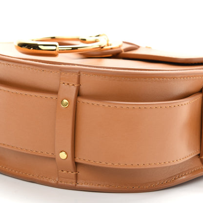 Chloe Calfskin Suede Small Tess Bag Autumnal Brown 8 of 8