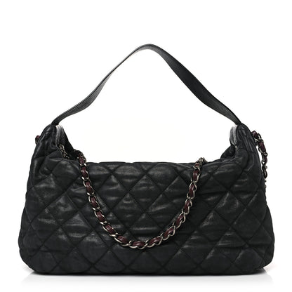 Chanel Iridescent Calfskin Quilted Coco Daily Black 1 of 9