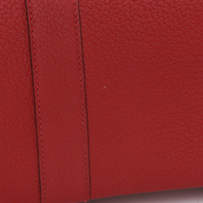Hermes Twill H Negonda Garden Party 30 TPM Tote Rouge Piment 10 of 12