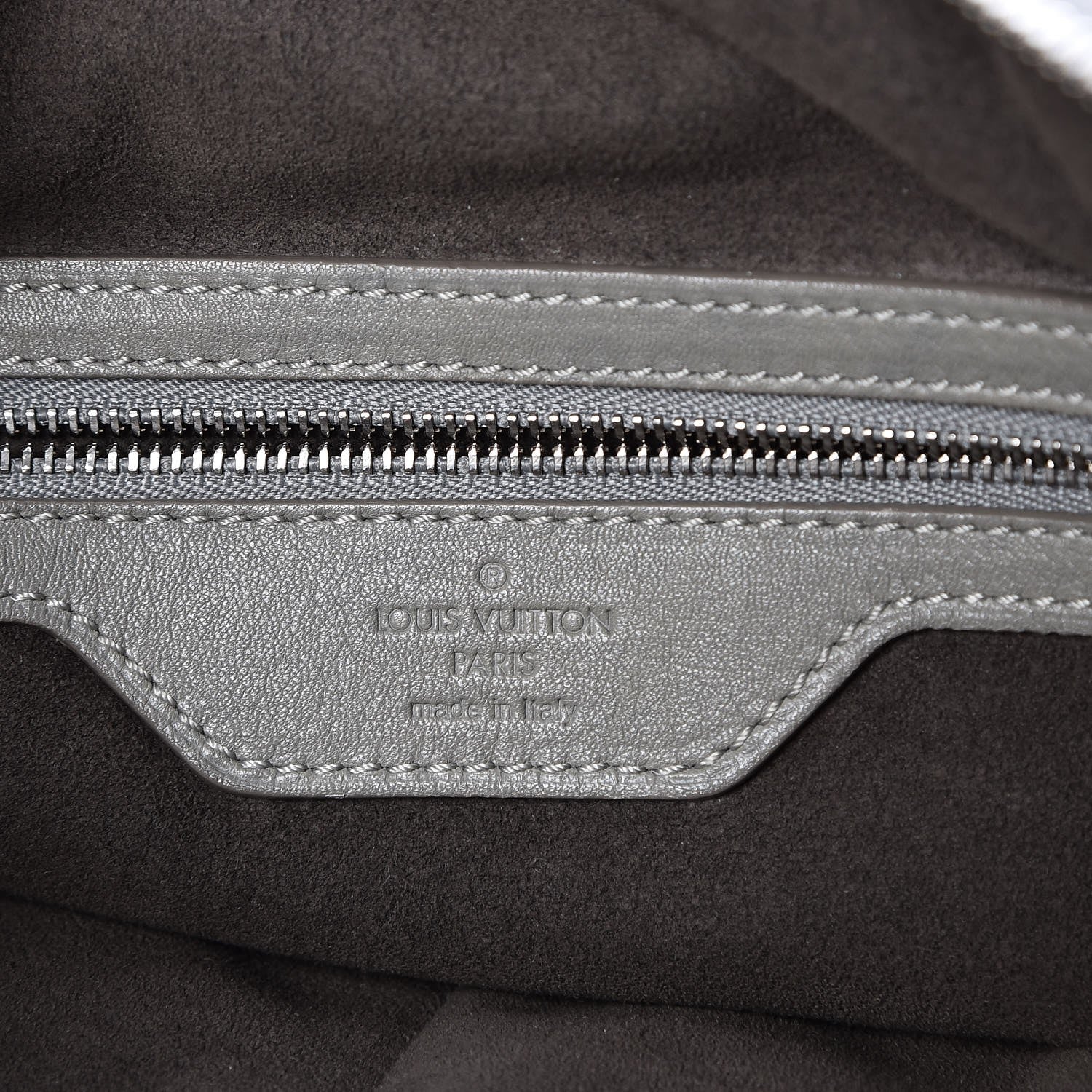 Louis Vuitton Monogram Lambskin Antheia IXIA PM Gris Clair 7 of 8