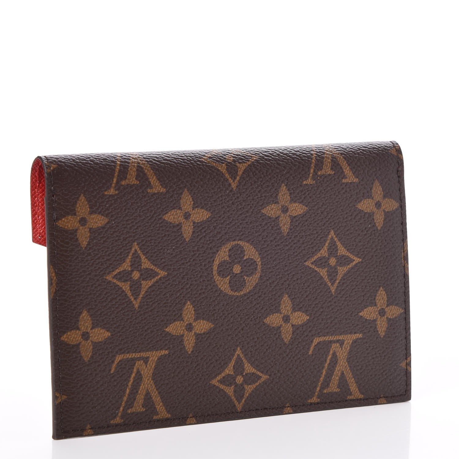 Louis Vuitton Monogram Daily Organizer Envelope Insert Red 3 of 6