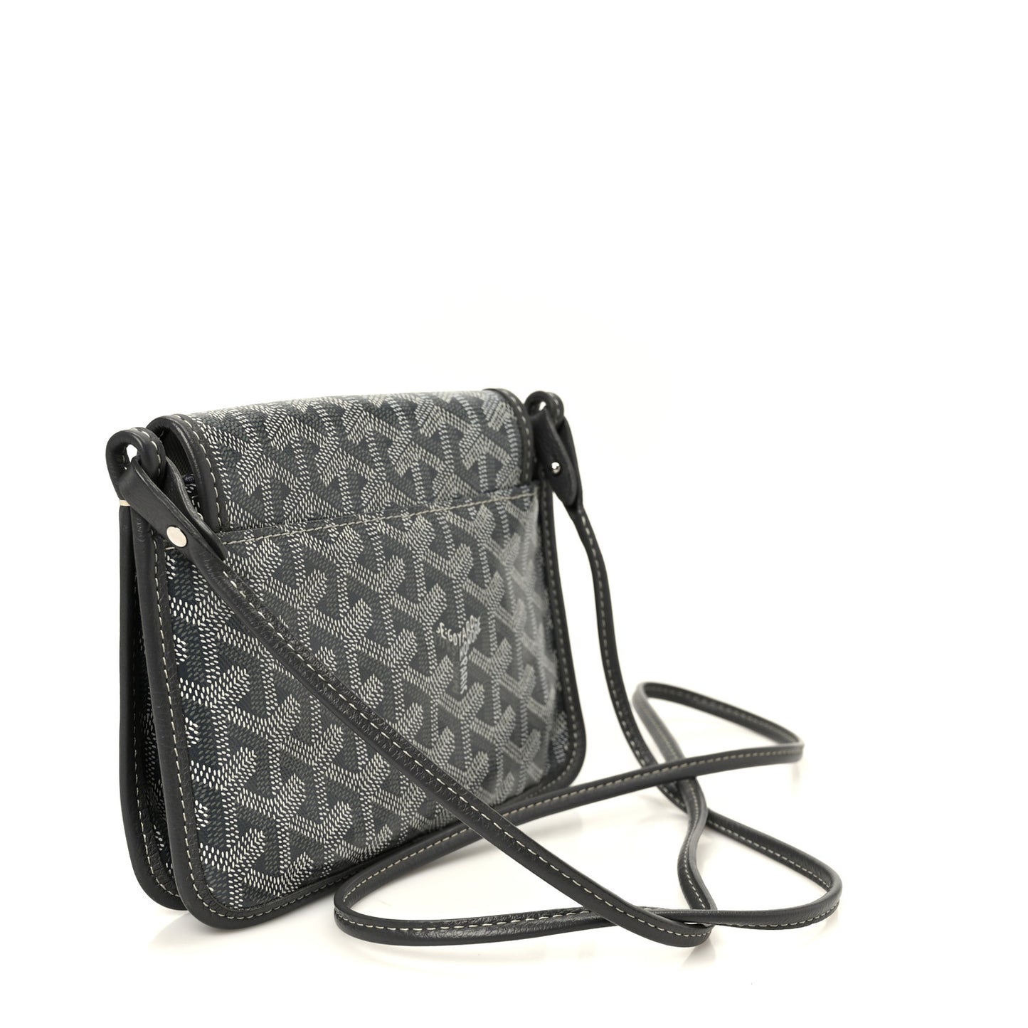 Goyardine Plumet Wallet Clutch Grey