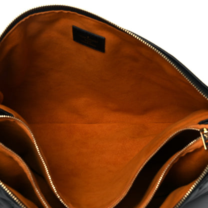 Louis Vuitton Lambskin Embossed Monogram Coussin MM Black 5 of 8