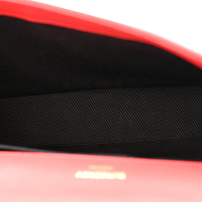 Burberry Lambskin Quilted Small Lola Bag Bright Red 5 of 15