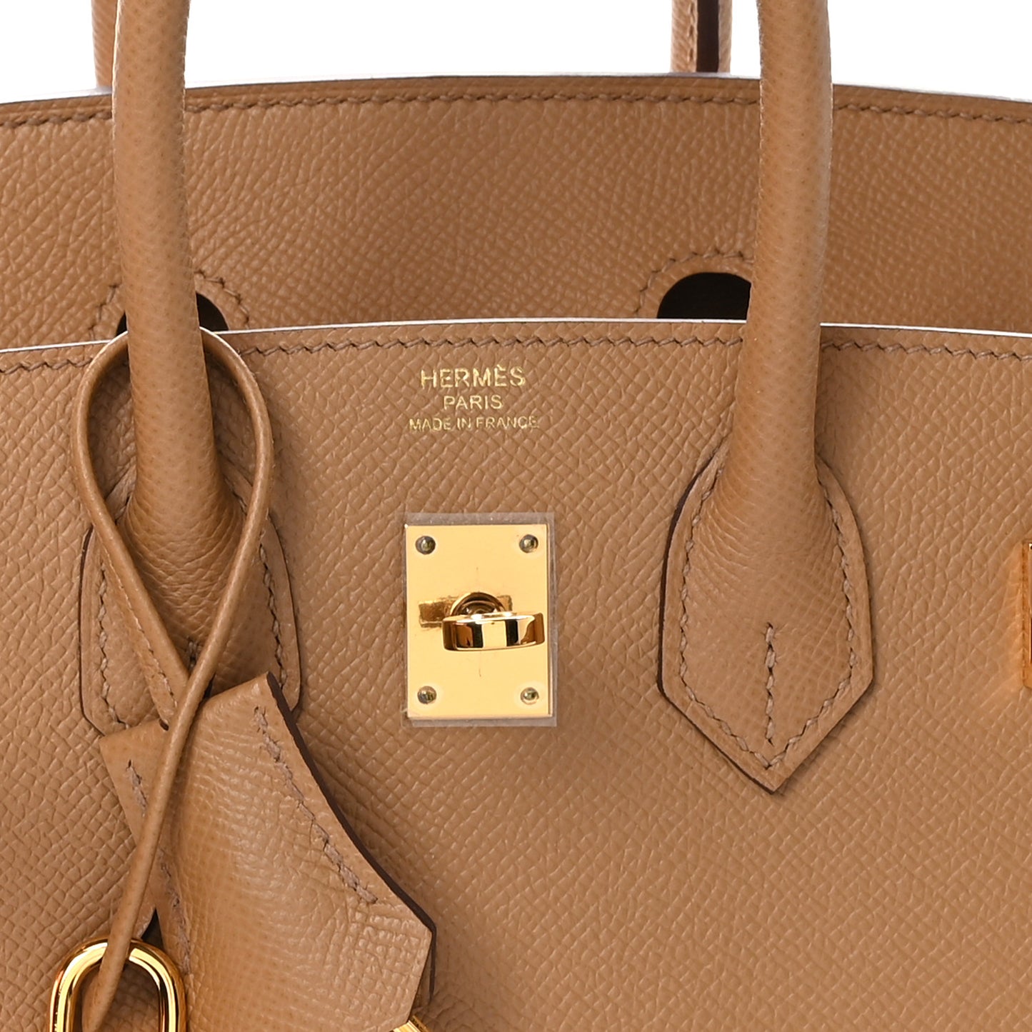 Epsom Birkin Sellier 25 Biscuit