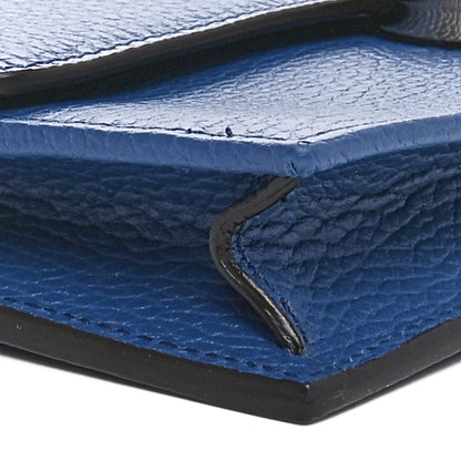 Gucci Dollar Calfskin Interlocking G Chain Wallet Caspian 8 of 10