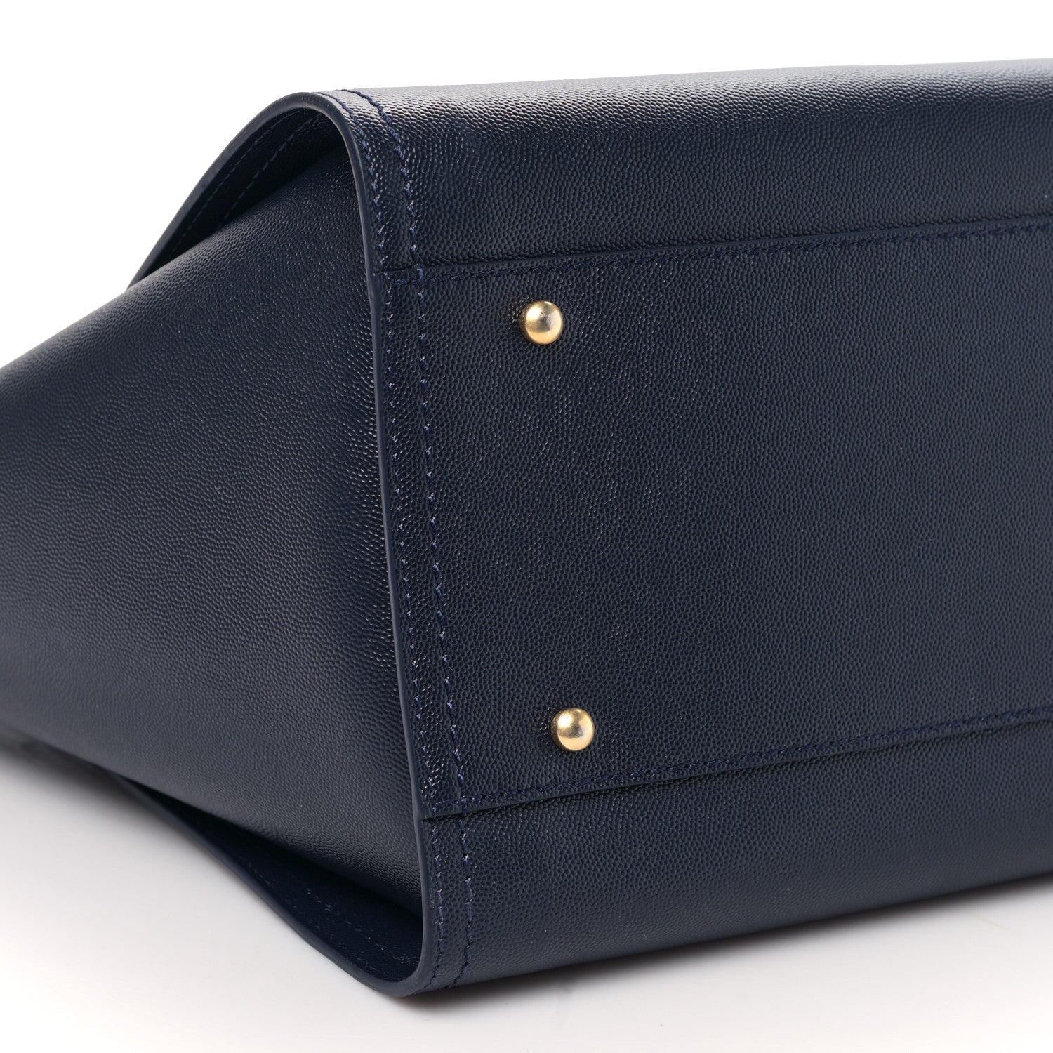 Chanel Caviar Small Studded Deauville Tote Navy 8 of 10