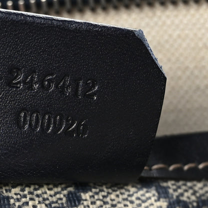 Gucci GG Supreme Monogram Web Messenger Beige Blue 6 of 9