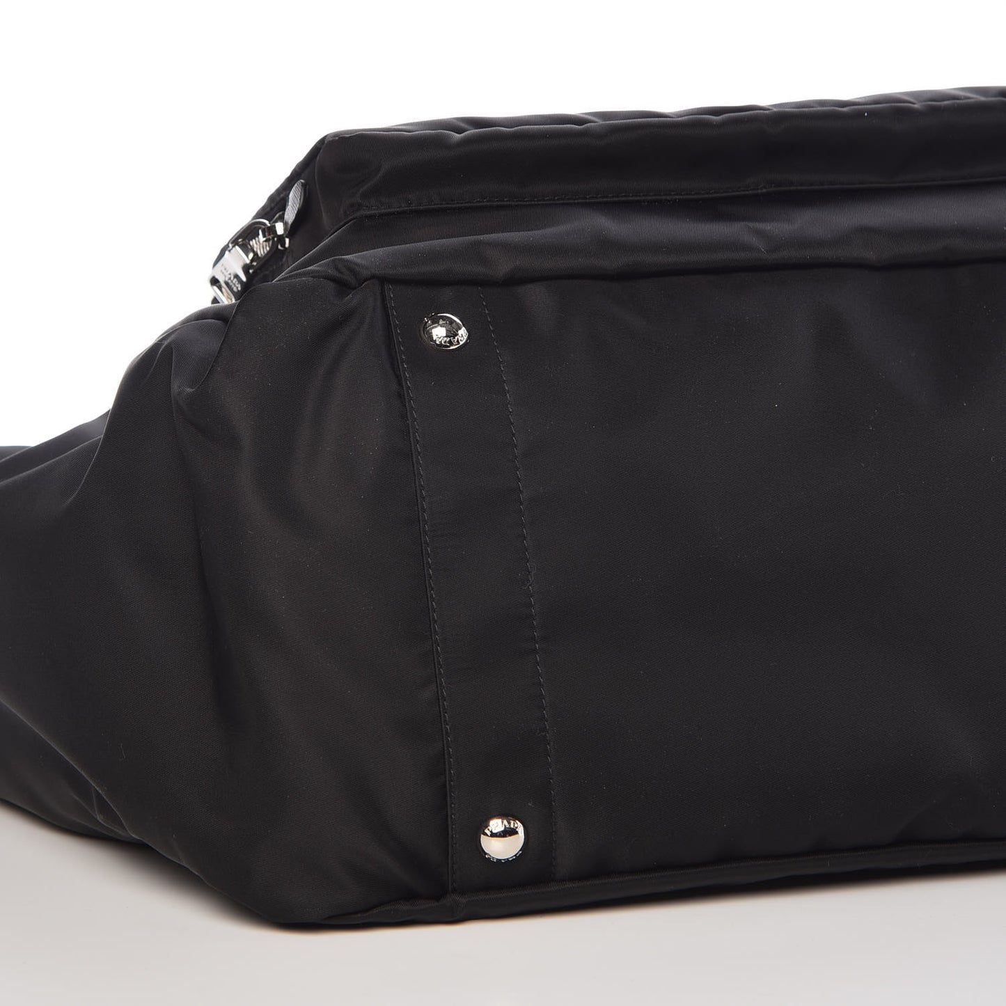 Nylon Vela Baby Bag Black