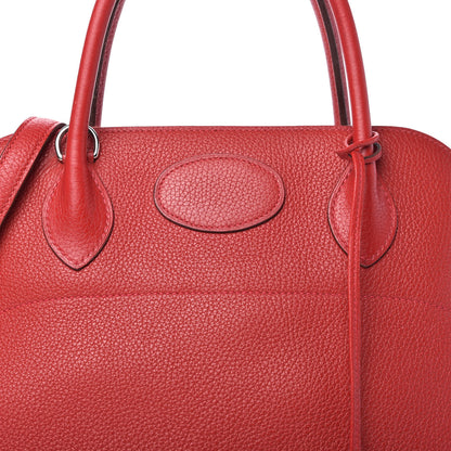 Hermes Taurillon Clemence Bolide 31 Rouge Casaque 10 of 10