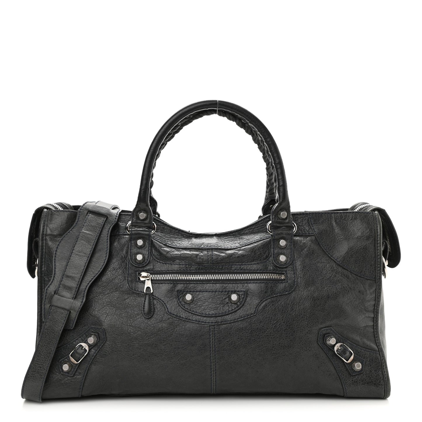 Agneau Giant 12 Silver Hardware Part Time Anthracite