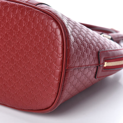 Gucci Microguccissima Medium Dome Bag Red 10 of 10