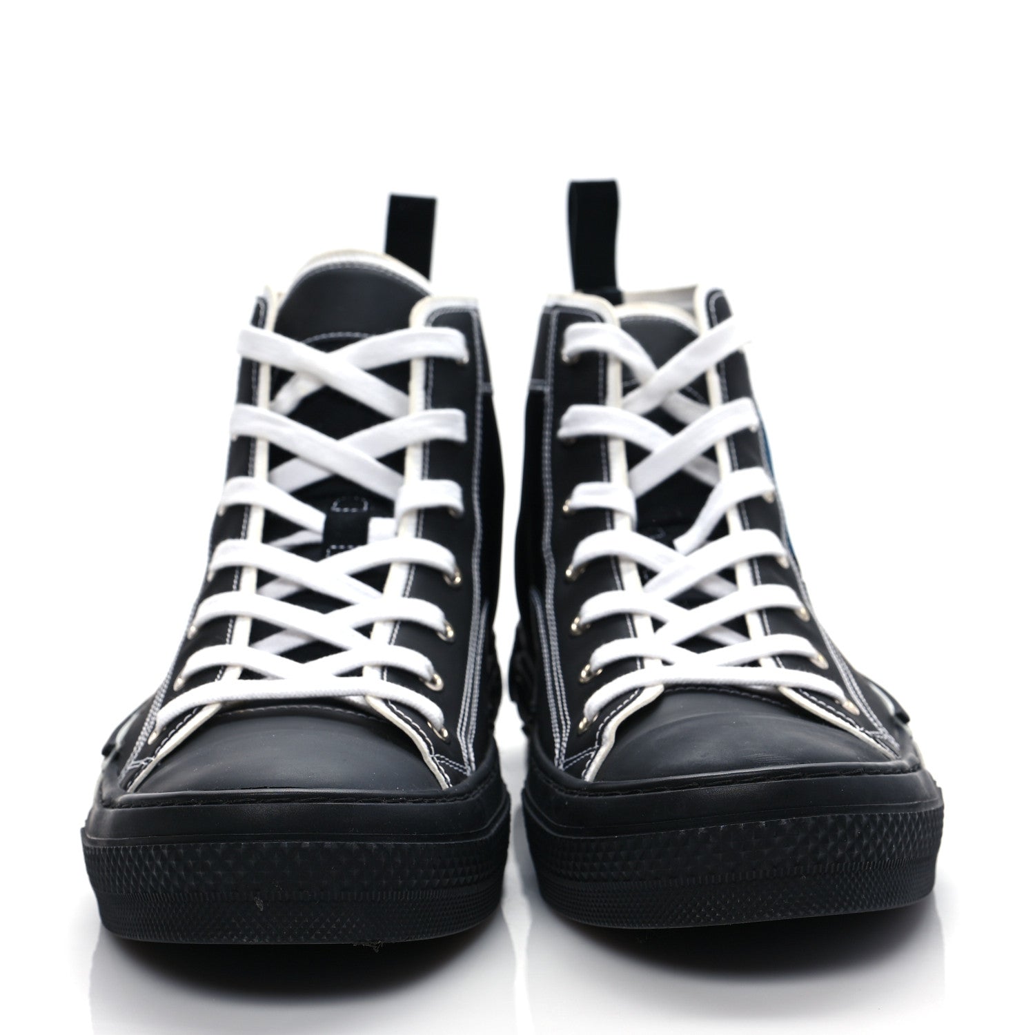 Christian Dior X RAYMOND PETTIBON Technical Canvas Lip Flower Mens B23 High Top Sneakers 42 Black 2 of 8