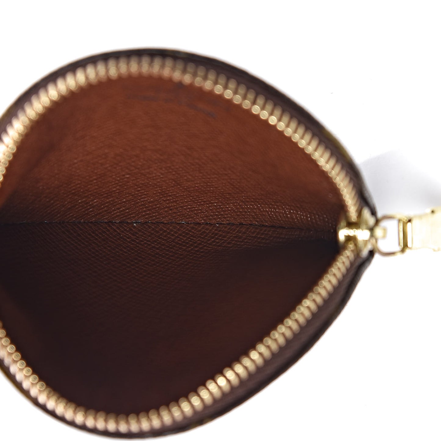 Monogram Round Coin Purse