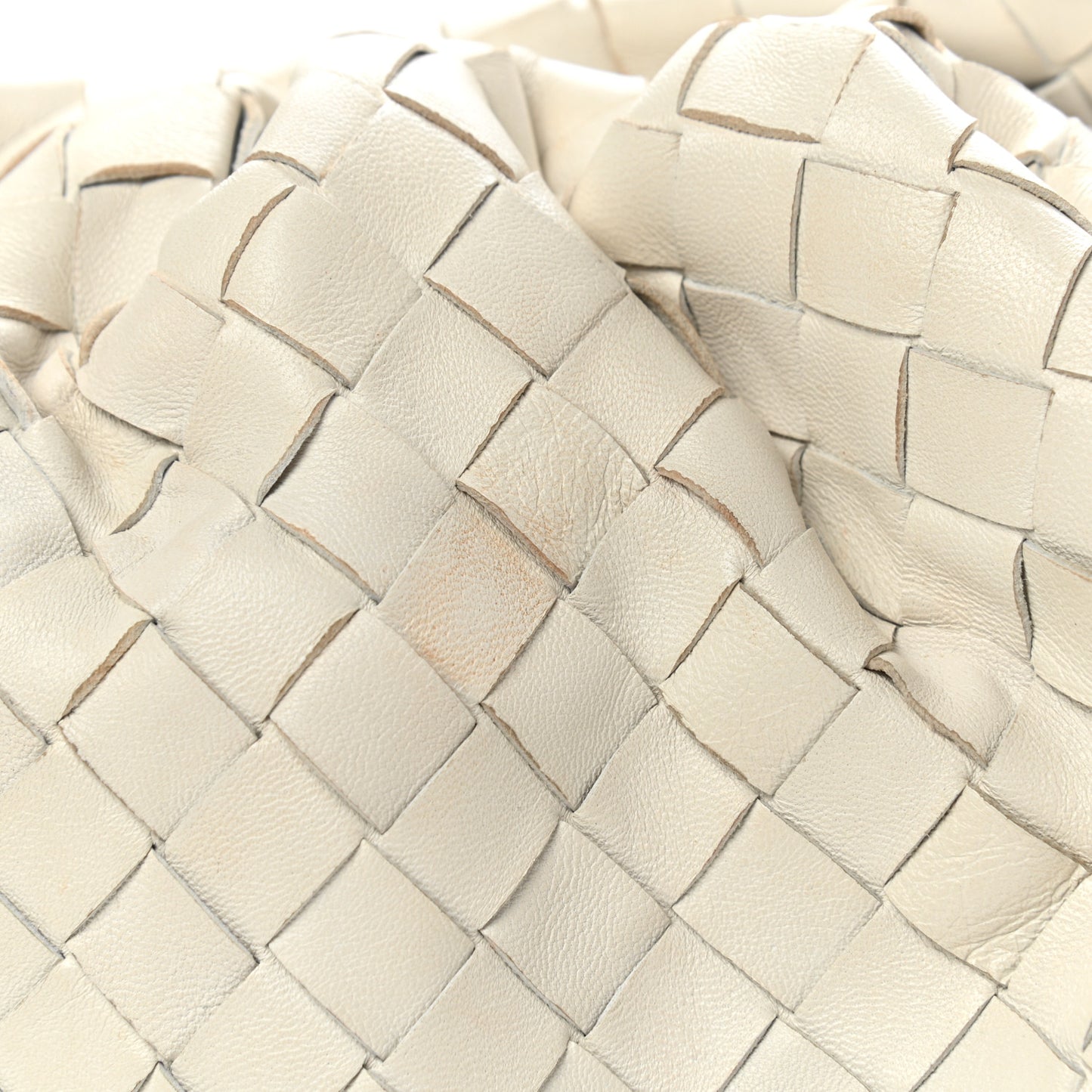 Nappa Maxi Intrecciato The Pouch Oversized Clutch Plaster