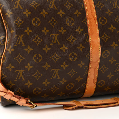 Louis Vuitton Monogram Keepall Bandouliere 55 14 of 20