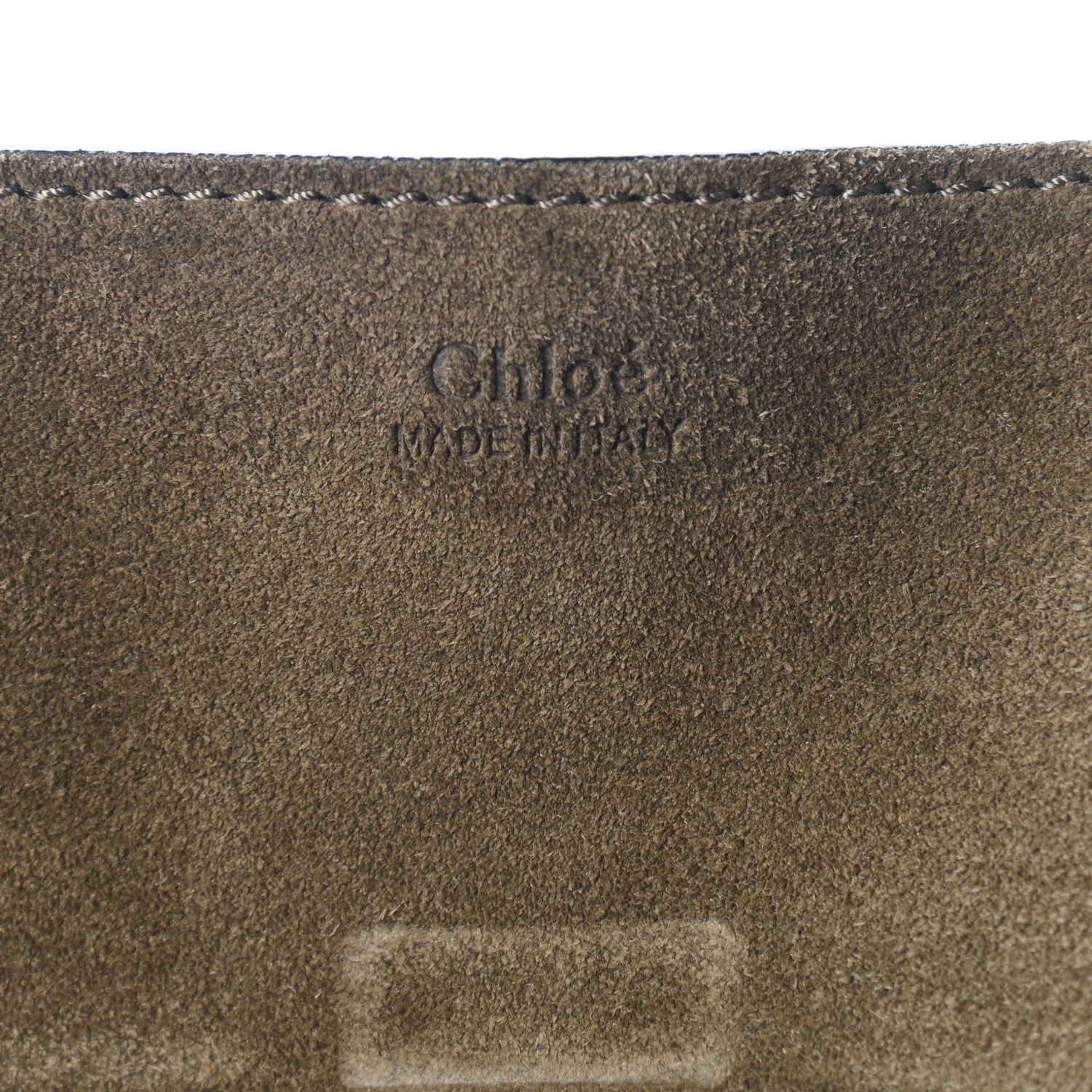 Chloe Suede Smooth Calfskin Drew Shoulder Bag Caramel 6 of 7