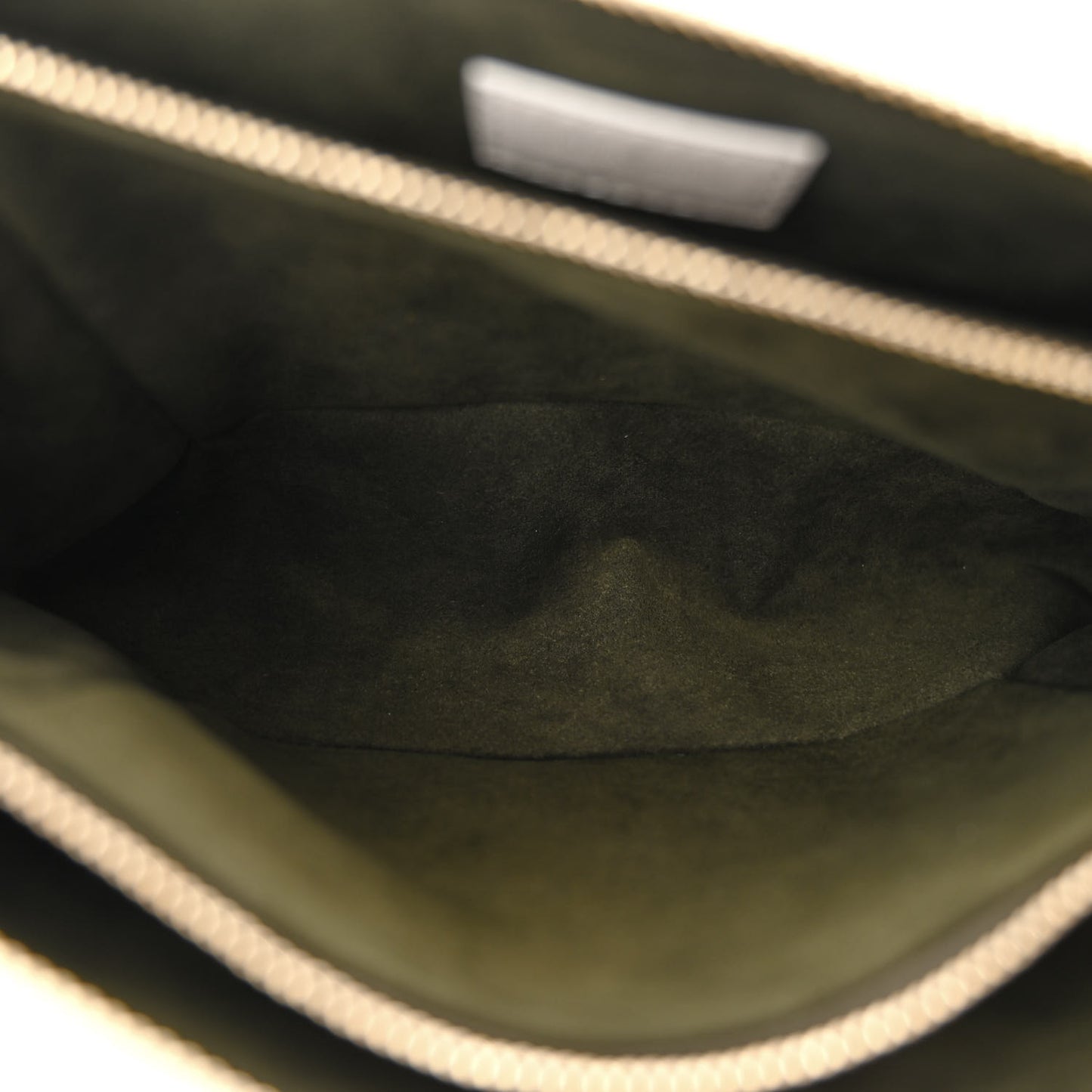 Lambskin Embossed Monogram Coussin PM Beige Cream