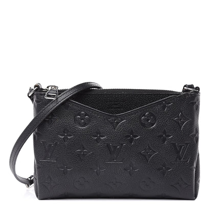 Louis Vuitton Empreinte Pallas Crossbody Black 1 of 11