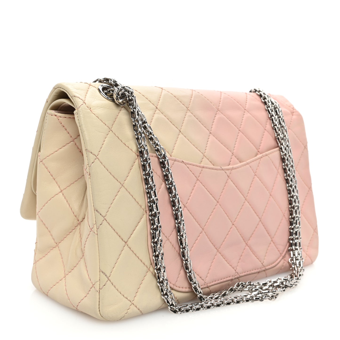 Lambskin Degrade Quilted 2.55 Reissue 227 Flap Pink