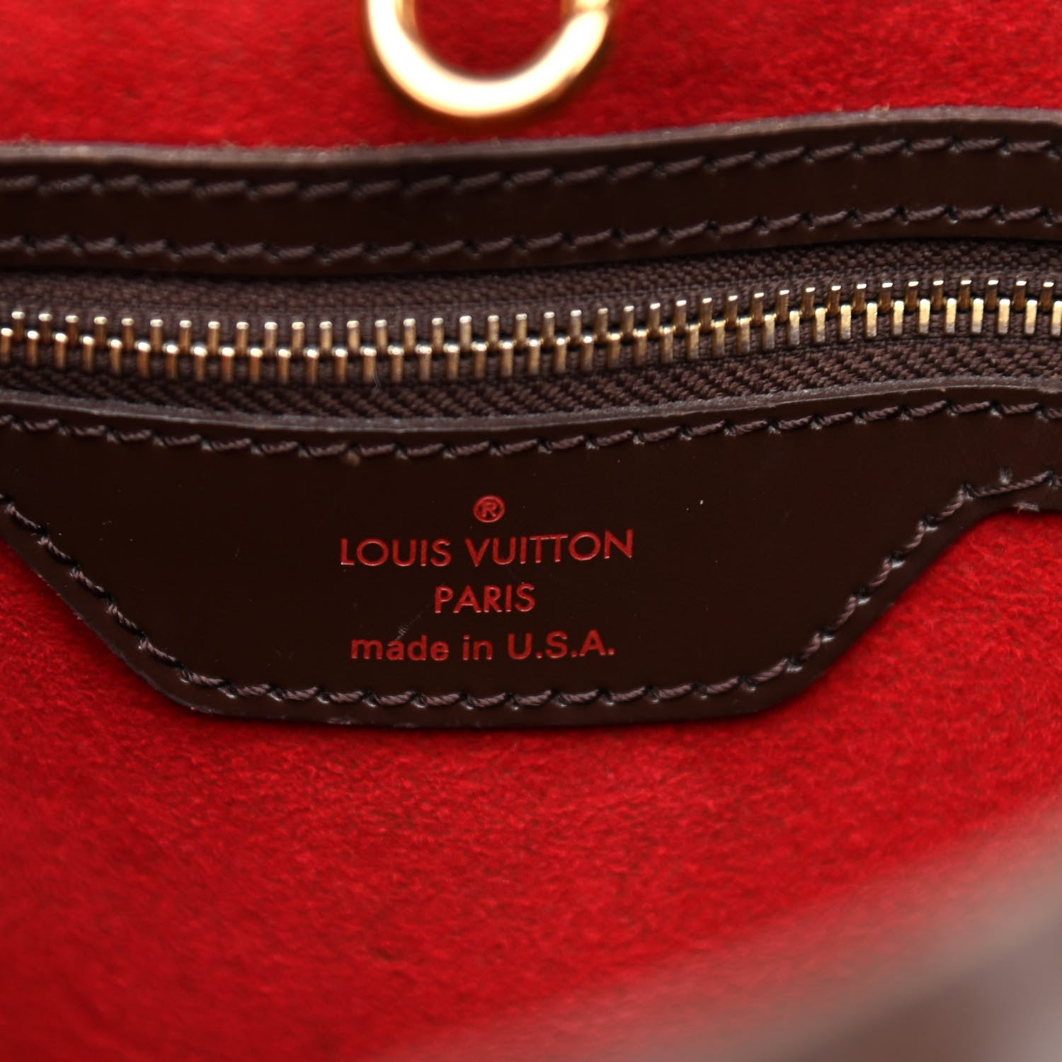 Louis Vuitton Damier Ebene Hampstead MM 6 of 12