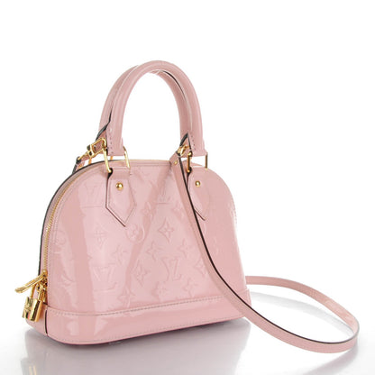 Louis Vuitton Vernis Alma BB Rose Ballerine 3 of 7