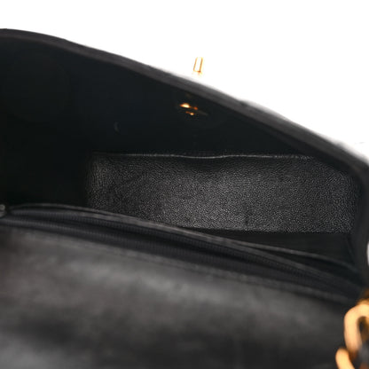Chanel Lambskin Quilted Mini Square Flap Black 5 of 12