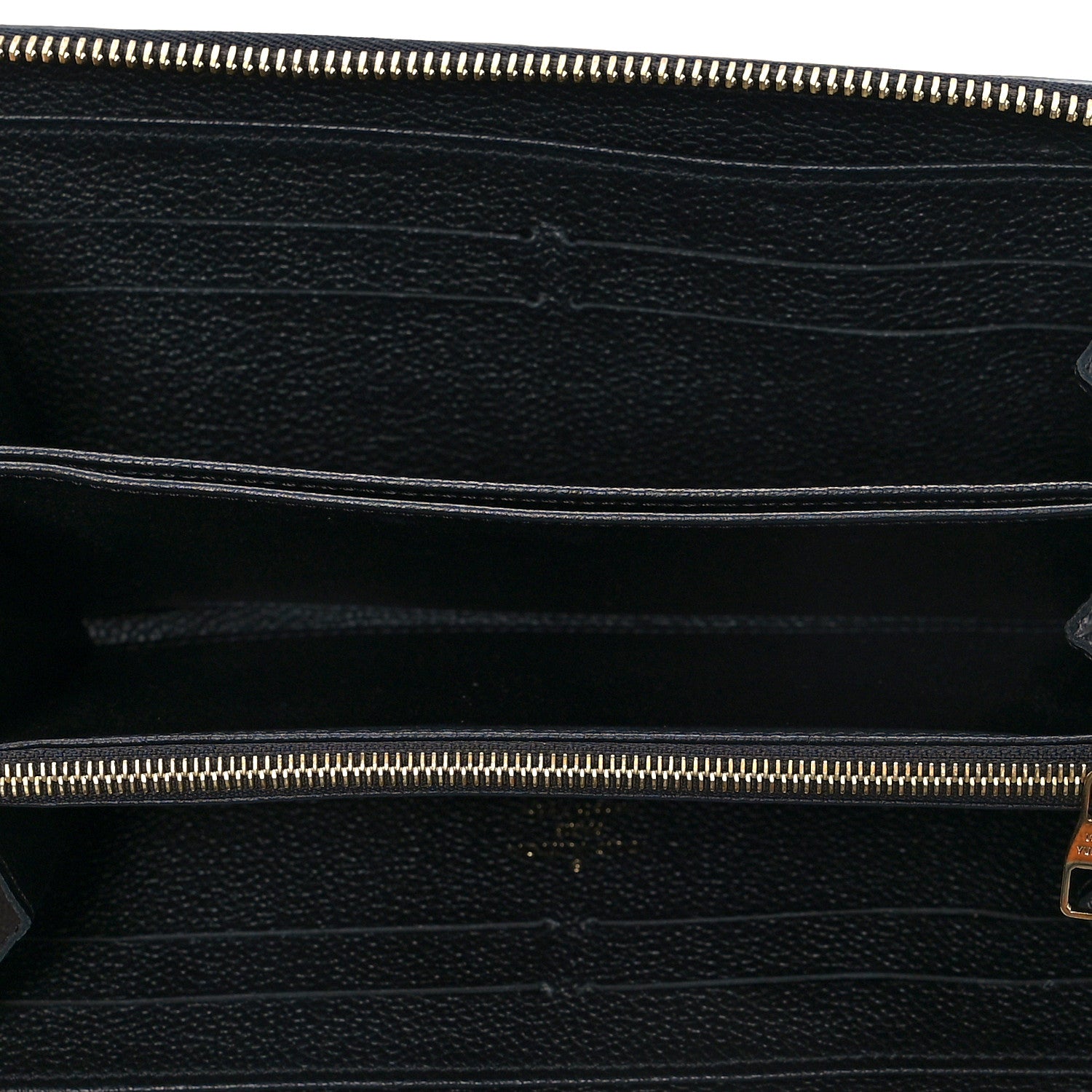 Louis Vuitton Empreinte Zippy Wallet Black 5 of 7