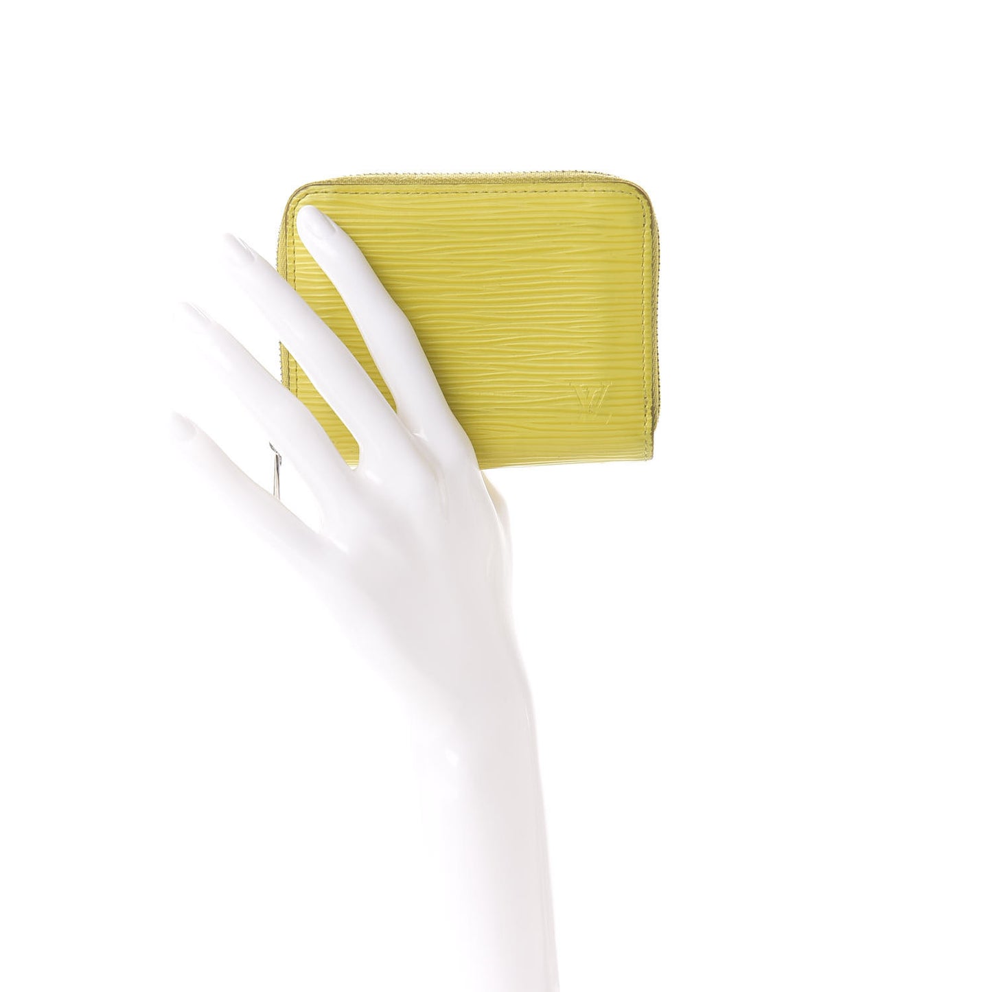 Epi Zippy Coin Purse Pistache