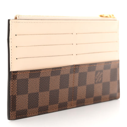 Louis Vuitton Damier Ebene Slim Purse Cream 3 of 7