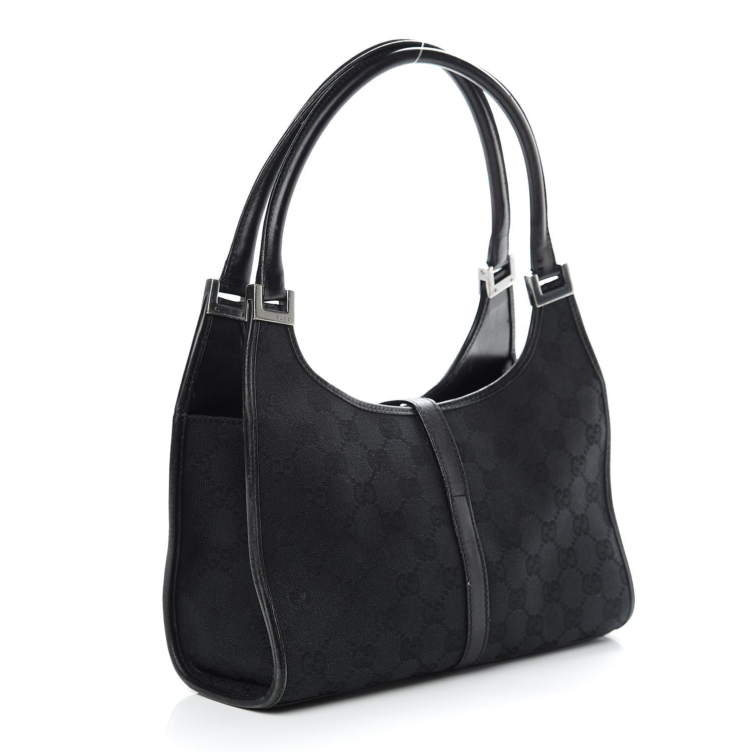 Gucci Monogram Small Bardot Black 3 of 16