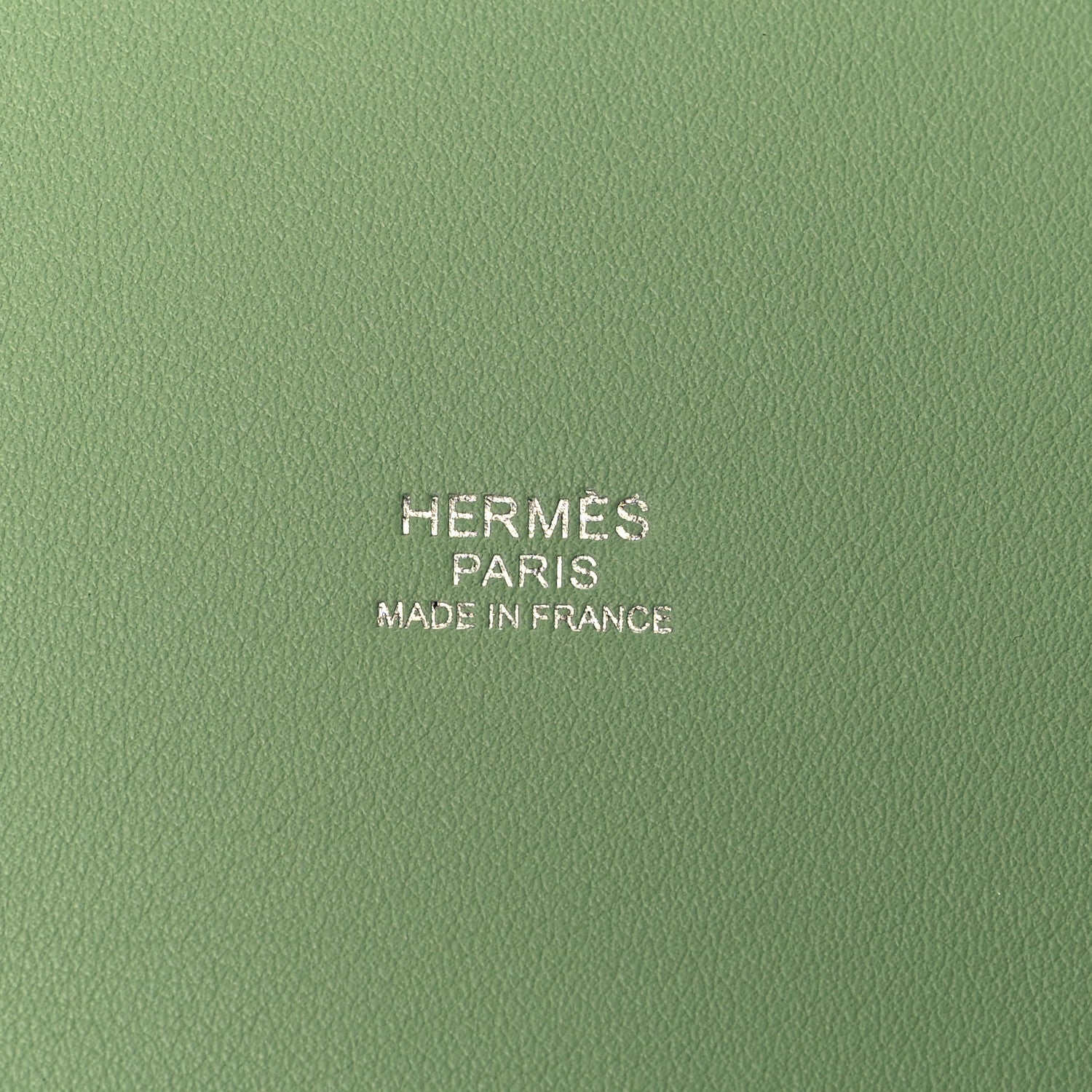 Hermes Swift Wicker Sac Farming Picnic Bag Naturel Vert Criquet 5 of 8