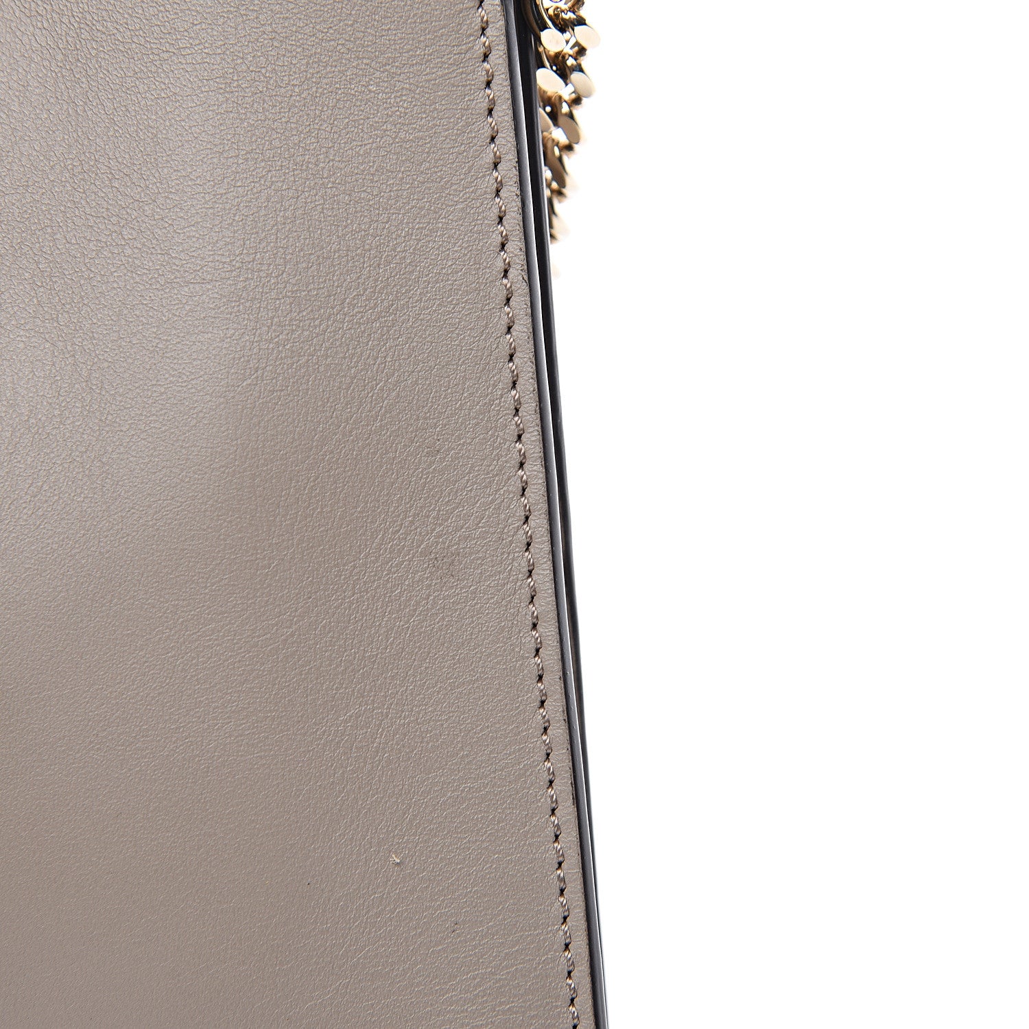 Chloe Suede Calfskin Mini Faye Bracelet Bag Motty Grey 8 of 10