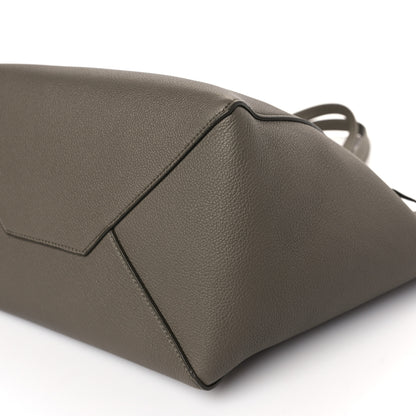 Celine Soft Grained Calfskin Small Belt Cabas Phantom Taupe 9 of 9