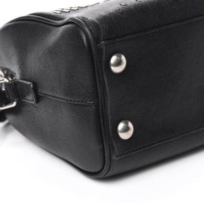 Saint Laurent Calfskin Studded Classic Baby Duffle Black 6 of 13