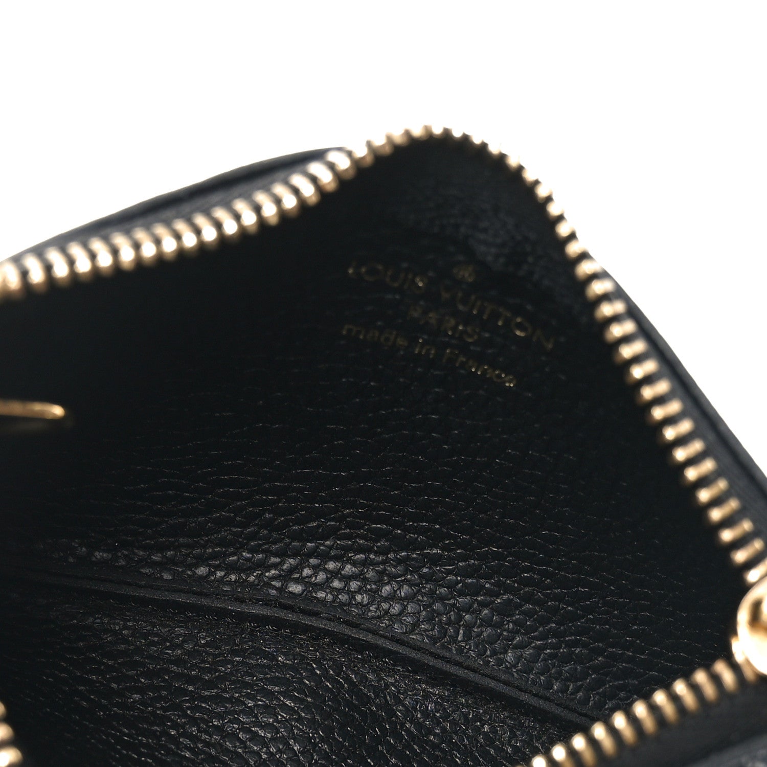 Louis Vuitton Empreinte Monogram Giant Key Pouch Black Beige 5 of 6