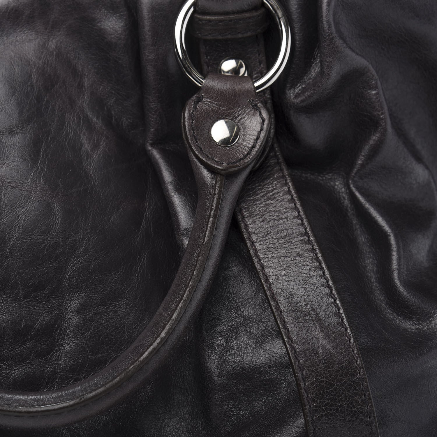 Miu Miu Vitello Shine Top Handle Satchel 10 of 12