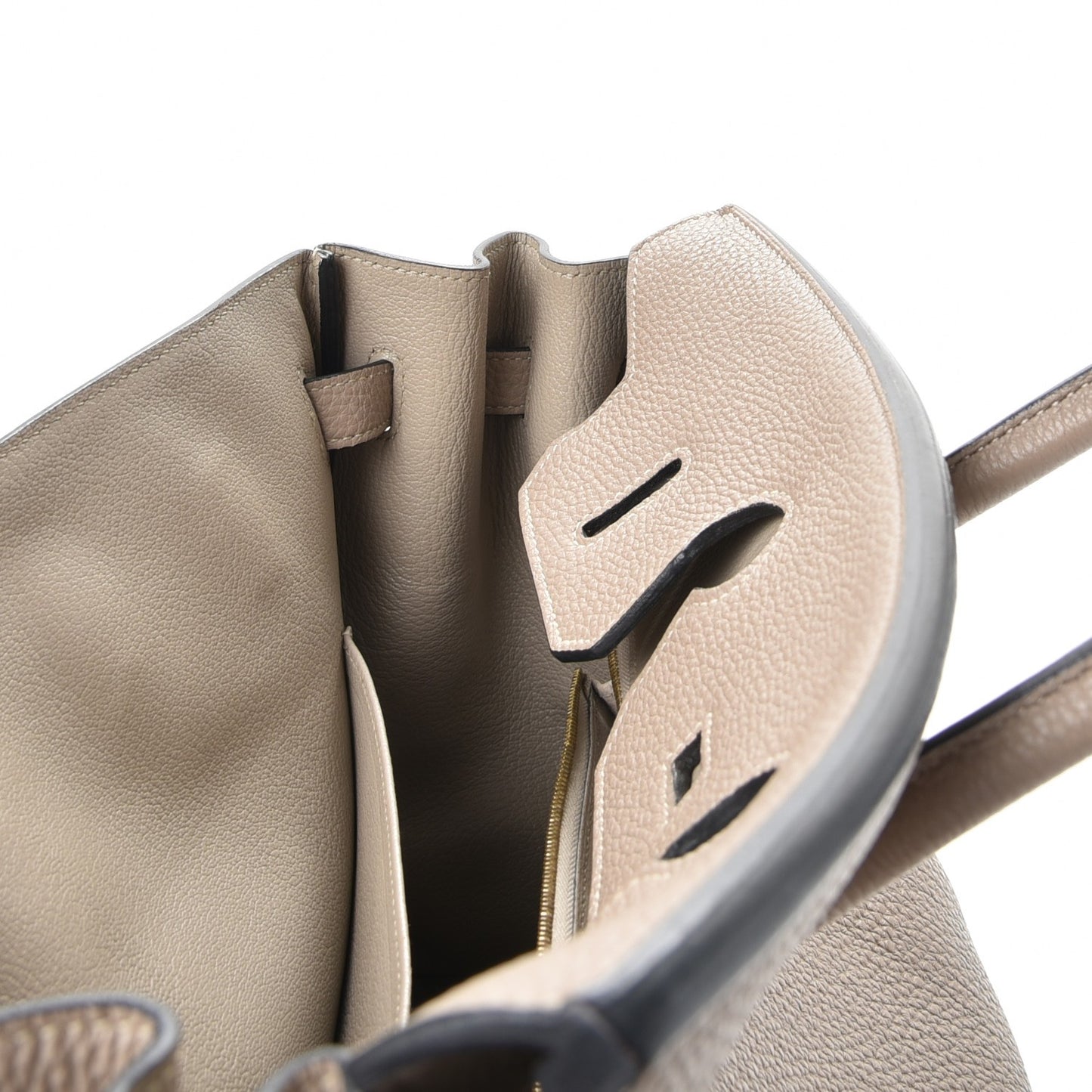 Togo Birkin 35 Gris Tourterelle