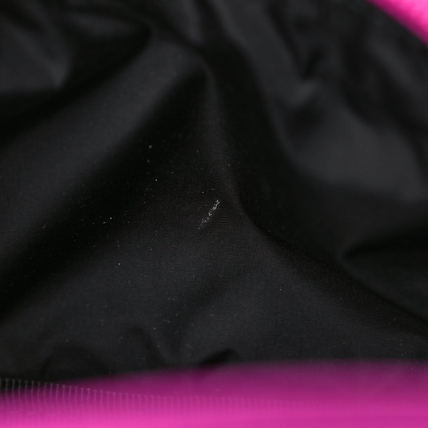 Sport Nylon Logo Embroidered Small Wheel Beltpack Fuchsia Black