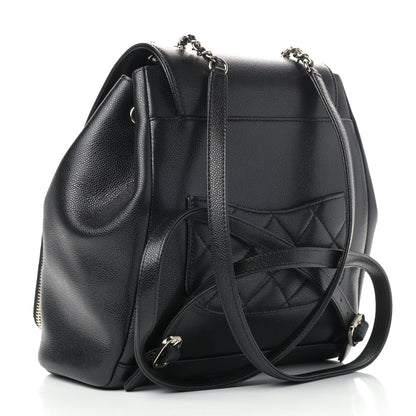 Chanel Caviar Quilted Business Affinity Backpack Black 2 of 8