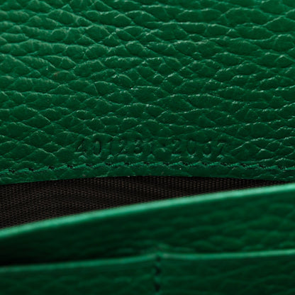 Gucci Calfskin Mini Dionysus Chain Wallet Emerald 8 of 12