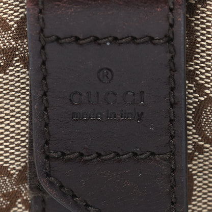 Gucci Monogram Waist Belt Bag Dark Brown 8 of 10