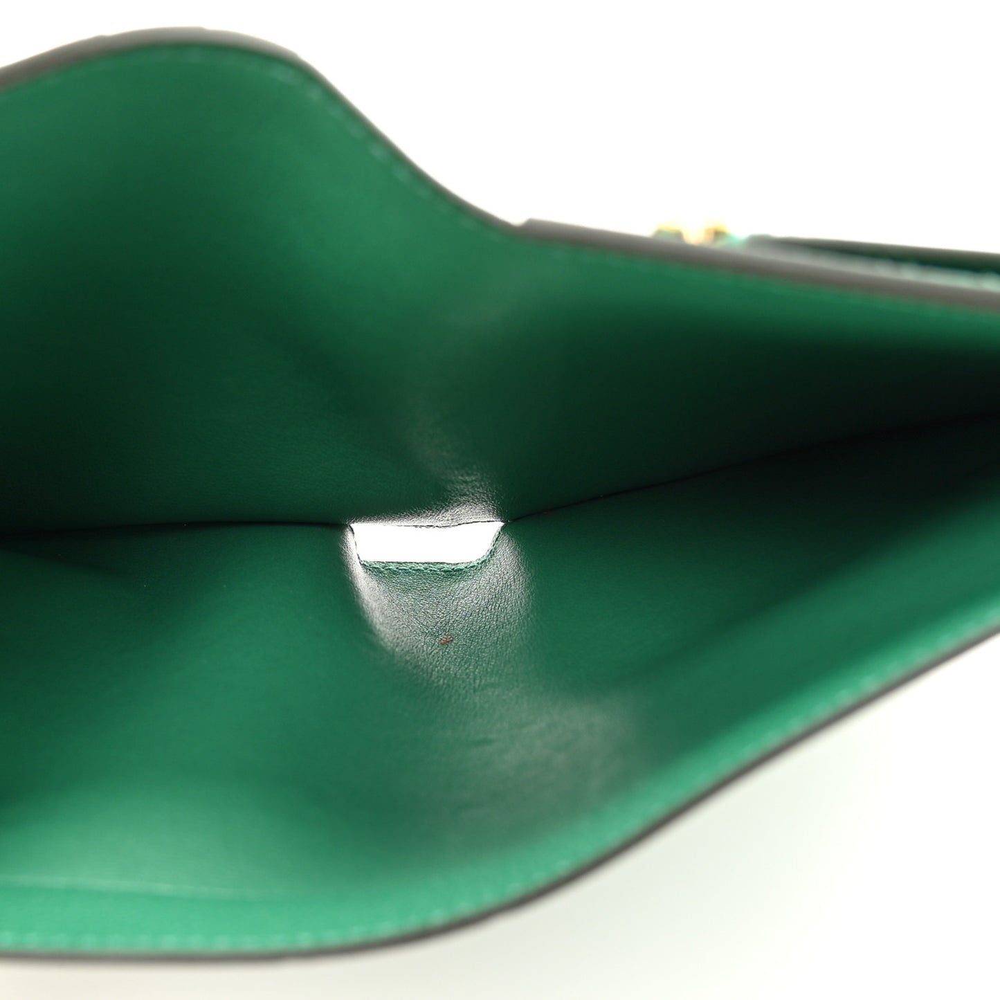 Ostrich Bearn Compact Wallet Vert Vertigo