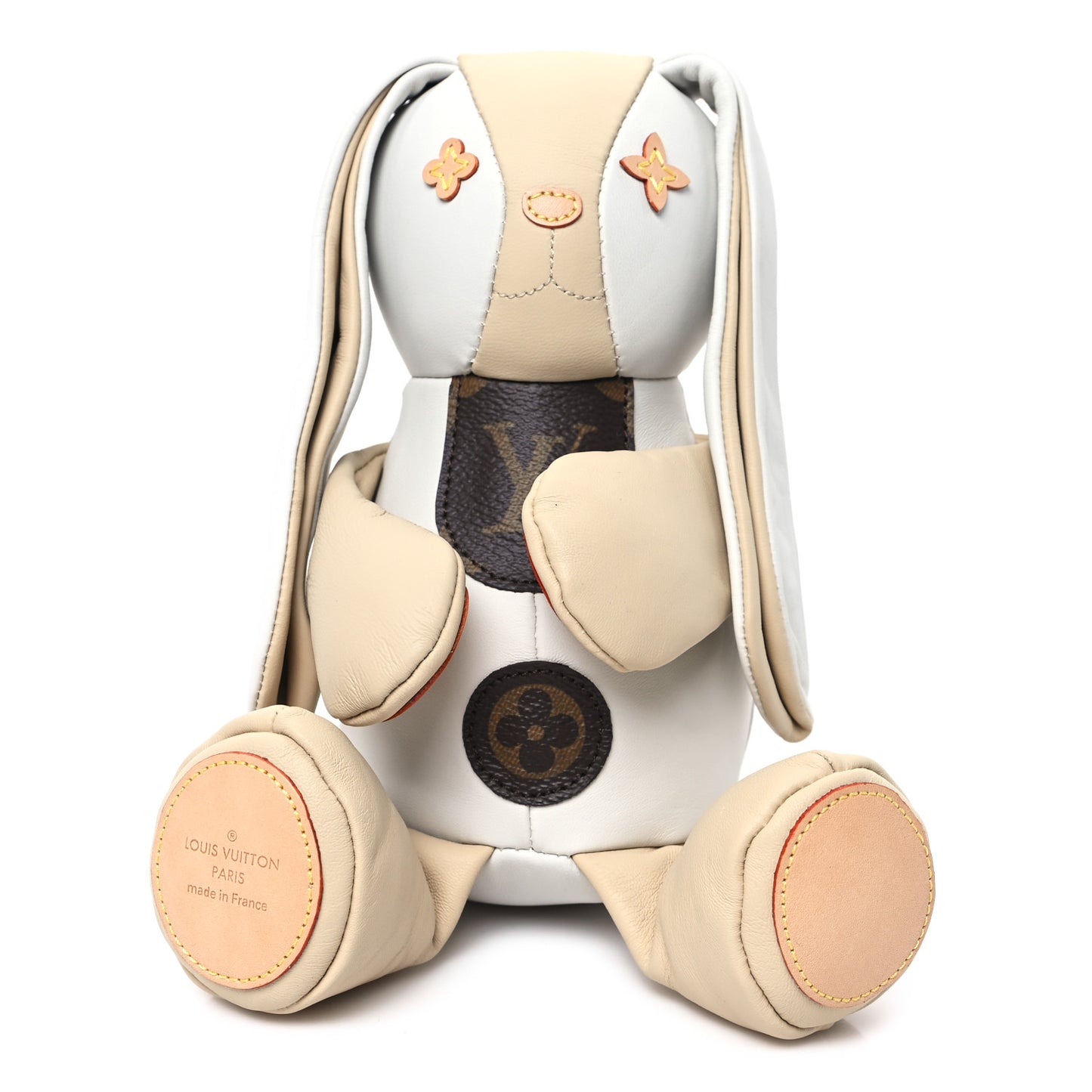 Calfskin Monogram Doudou Lewis Rabbit Beige